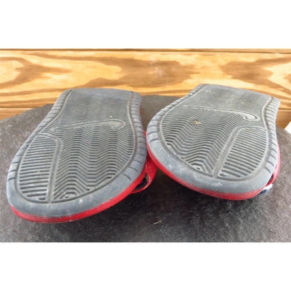 Nike Size 7 M Red Slide Synthetic Men Shoes AO2805 - Picture 8 of 8